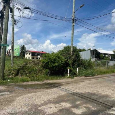 LOT NO. 972 CORNER ARIEL ROSADO DRIVE AND PHILIP GOLDSON HIGHWAY, BELIZE CITY, BELIZE: