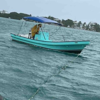 23 FT FIBERGLASS SKIFF: