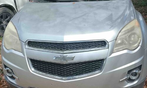 2013 SILVER CHEVROLET EQUINOX: