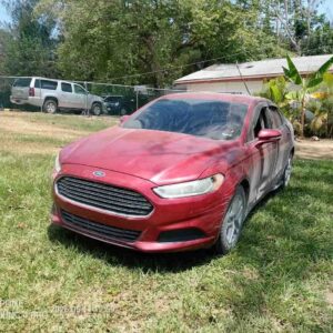 2014 RED FORD FUSION: