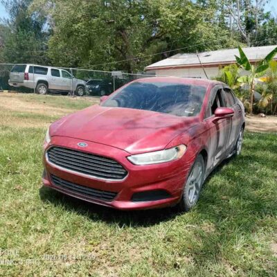 2014 RED FORD FUSION: