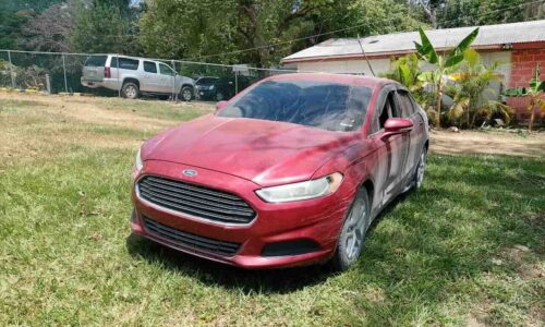 2014 RED FORD FUSION: