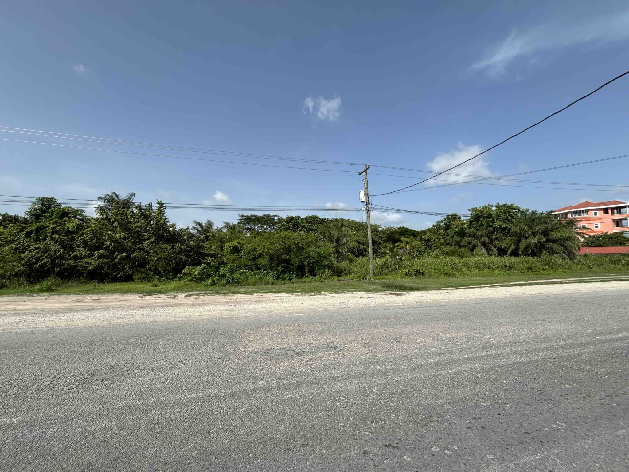 1.9468 ACRES WITH APPROX. 275 FEET HIGHWAY FRONTAGE, CORNER PHILIP GOLDSON HIGHWAY AND COROZO ROAD, SAN JOSE PALMAR, ORANGE WALK DISTRICT: