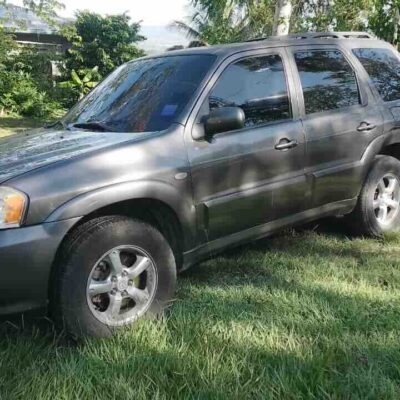 2005 GREY MAZDA TRIBUTE:
