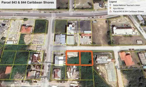 PARCEL NO. 843 & 844 EAST OF CAPTAIN EILY STREET NEAR ITS INTERSECTION WITH CONEY DRIVE , BELIZE CITY, BELIZE DISTRICT: